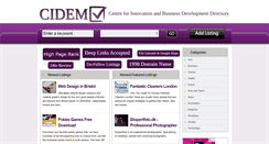 Desktop Screenshot of cidem.com