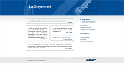 Desktop Screenshot of citoyennete.cidem.org