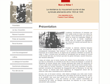 Tablet Screenshot of nonahitler.cidem.org