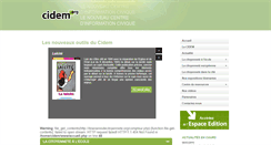 Desktop Screenshot of cidem.org